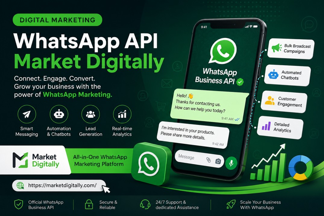 Digital Marketing with WhatsApp API: Grow Your Business Faster with Market Digitally