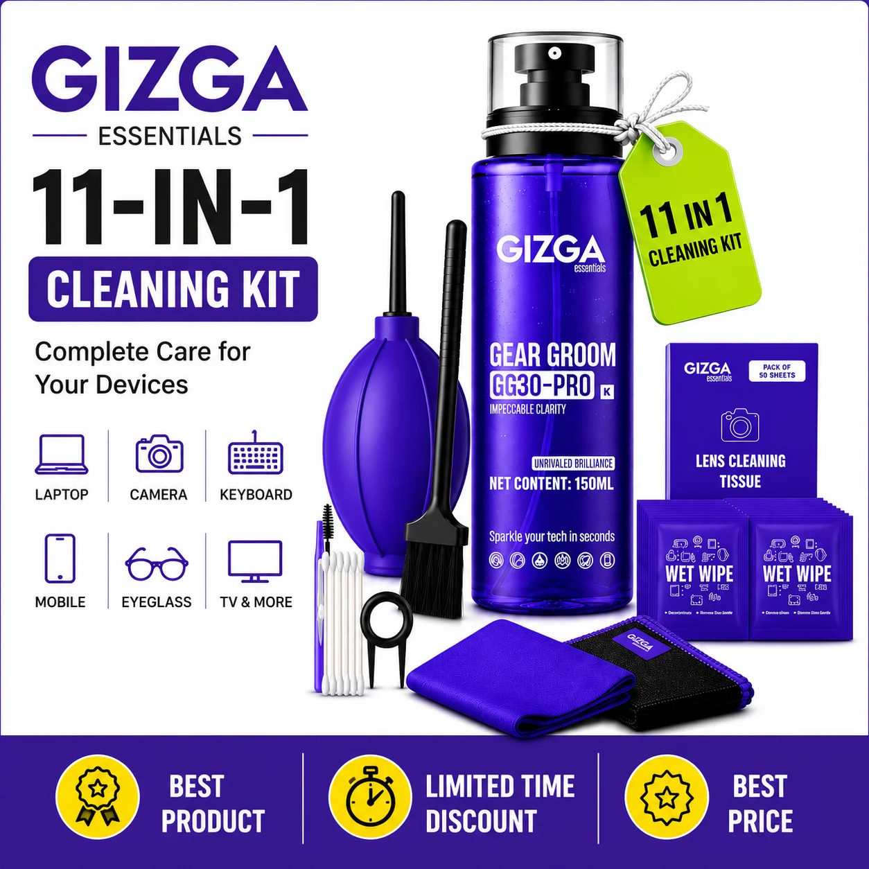 Gizga Essentials 11-in-1 Laptop Cleaning Kit Review Is This the Only Cleaning Kit Your Gadgets Need Gizga Essentials 11-in-1 Laptop Cleaning Kit Review Is This the Only Cleaning Kit Your Gadgets Need
