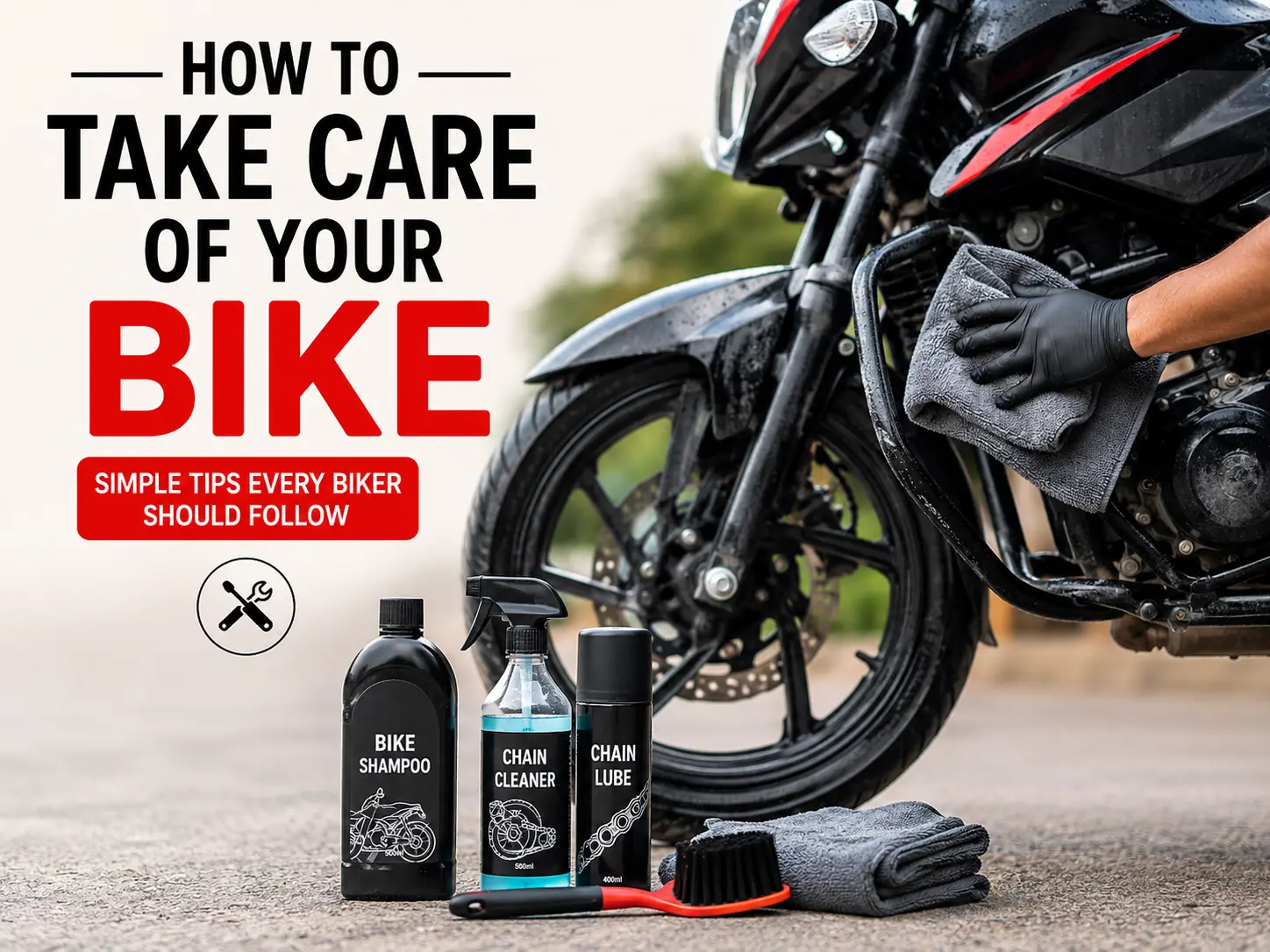How to Take Care of Your Bike Simple Tips Every Biker Should Follow