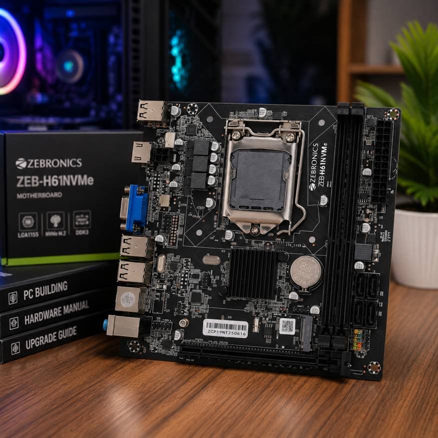 ZEBRONICS H61 Motherboard
