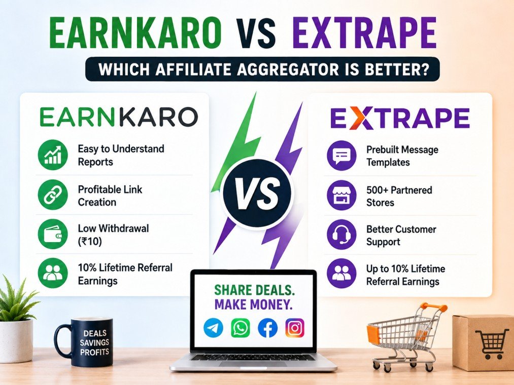 Earnkaro vs extrape
